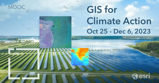 Esri GIS Climate Action Course
